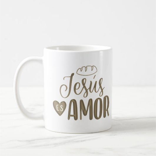 Mug jesús es amor (Gauche)