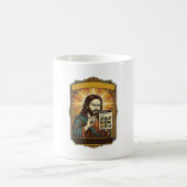 Mug Jésus Escalier Flou Test Captcha Sécurité Tech Hum (Centre)