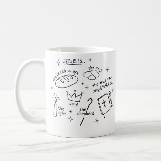 Mug Jésus Est... (Gauche)