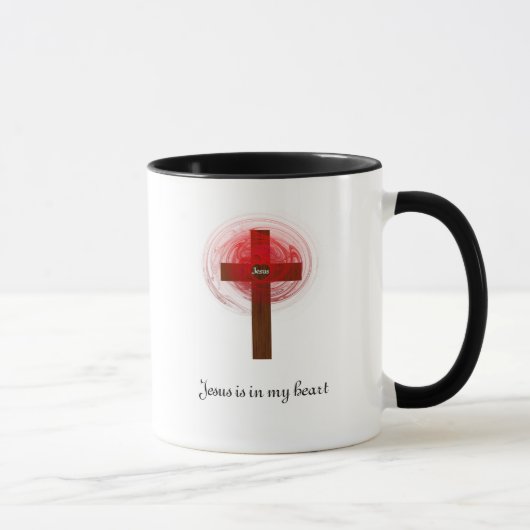 Mug Jésus Est Dans Mon Coeur (Droite)
