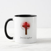 Mug Jésus Est Dans Mon Coeur (Gauche)