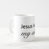 Mug Jésus est de mon côté (Devant gauche)