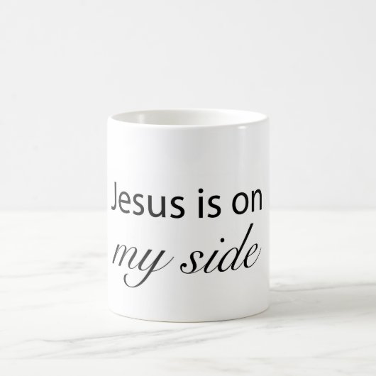 Mug Jésus est de mon côté (Centre)