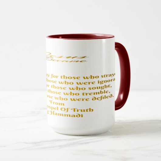 Mug Jésus est devenu (Devant droit)