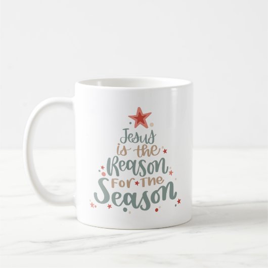 Mug Jésus est la raison de la saison (Gauche)