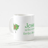 Mug Jésus est la raison de la saison (Devant gauche)