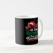 Mug Jésus Est La Raison De La Saison Christian (Devant droit)
