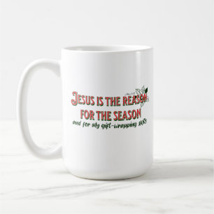 Mug Jésus est la raison de la saison - Enveloppement d