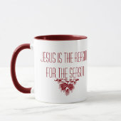 MUG JÉSUS EST LA RAISON DE LA SAISON INSPIRATIONNELLE (Gauche)