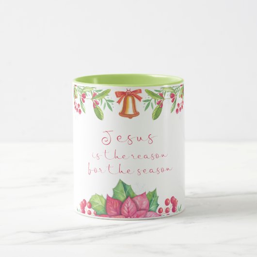 Mug Jésus est la raison de la saison Noël (Centre)