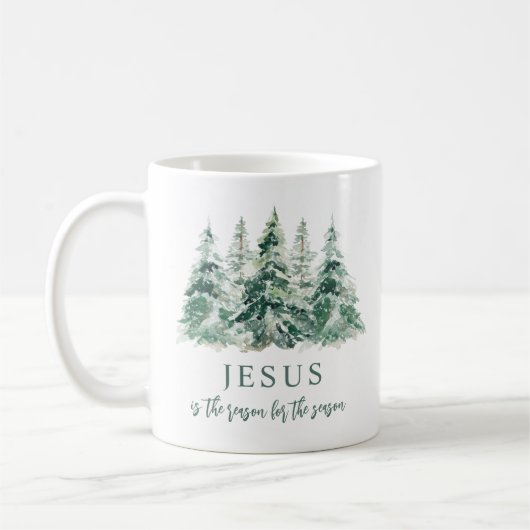 Mug Jésus est la raison de la saison Noël (Gauche)