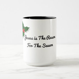 Mug Jésus est la raison de la Saison-Tasse