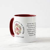 Mug JÉSUS EST LA RAISON DE Noël chrétien (Devant gauche)