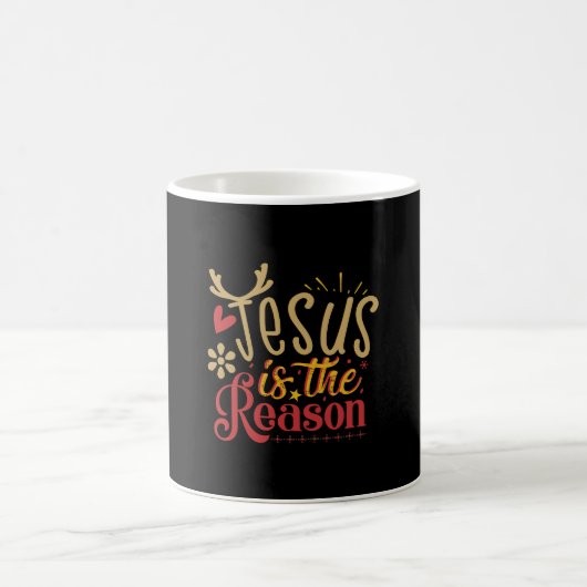 Mug Jésus Est La Raison De Noël Fête Religieux (Centre)