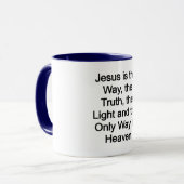 Mug Jésus est la voie (Devant gauche)