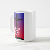 Mug Jésus est le chemin (Devant gauche)