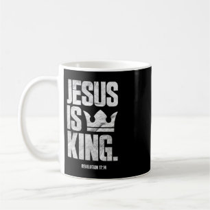 Mug Jésus Est Le Roi Écriture Biblique Chrétienne Cita