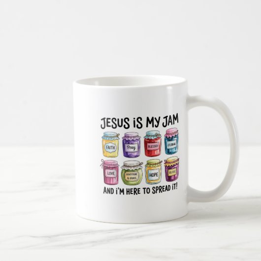 Mug Jésus est ma chanson et je suis là pour répandre l (Droite)