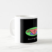 Mug Jésus est ma coupe de t (Devant gauche)