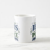 Mug Jésus est ma paix Citation d'espérance scripturair (Centre)