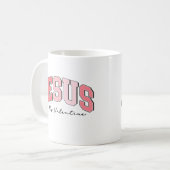 Mug Jésus est ma Saint Valentin (Devant gauche)