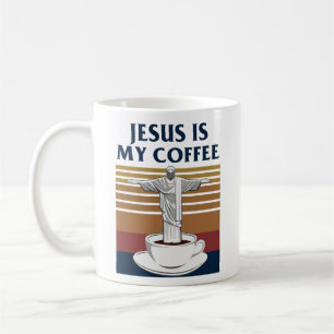 Mug Jésus Est Mon Café