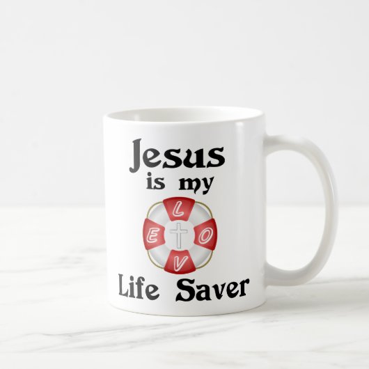 Mug Jésus est mon maître nageur (Droite)