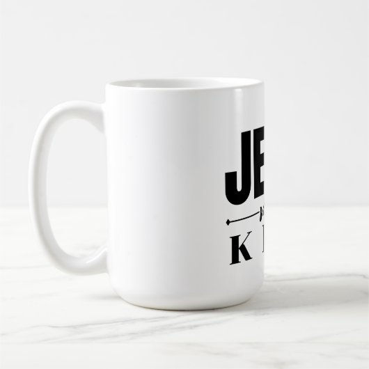 Mug Jésus est mon roi (Gauche)