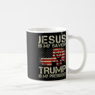 Mug Jésus Est Mon Sauveur Trump Est Mon Président Trum