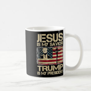 Mug Jésus est mon sauveur Trump mon président chrétien