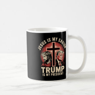 Mug Jésus est mon sauveur Trump mon président conserva