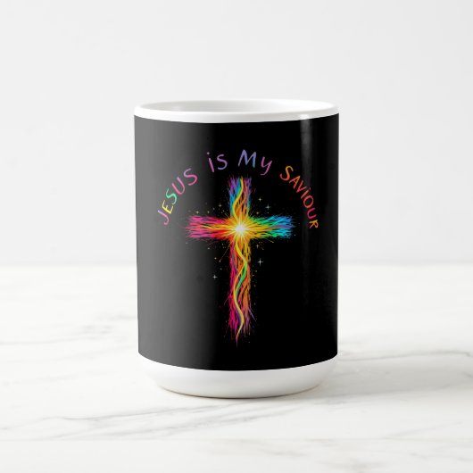 Mug Jésus est mon Sauveur Un rappel fidèle de l'amour (Centre)