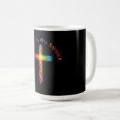 Mug Jésus est mon Sauveur Un rappel fidèle de l'amour (Devant droit)