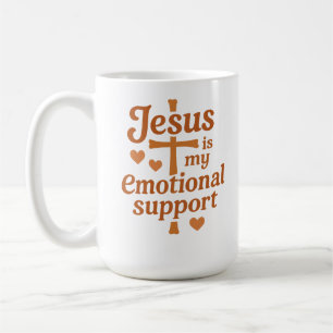 Mug Jésus est mon soutien émotionnel