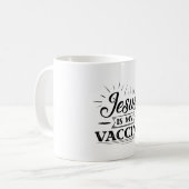 Mug Jésus Est Mon Vaccin (Devant gauche)