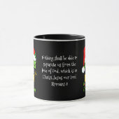 Mug JÉSUS EST POUR LA VIE, pas seulement pour Noël (Centre)