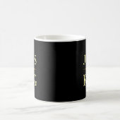 Mug Jésus Est Roi _ Conception De Foi Chrétienne (Centre)