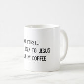 Mug Jésus et café (Devant droit)