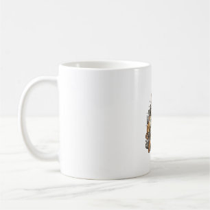 Mug Jésus et Chats Vintage