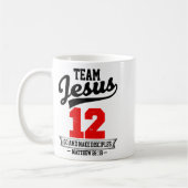 Mug Jésus Et Équipe De Baseball Jésus Chrétien Matthie (Gauche)