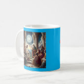Mug Jésus et les disciples : Matthieu 19:26 (Devant gauche)