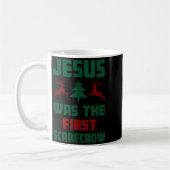 Mug Jesus était le premier pull moche de style épouvan (Gauche)