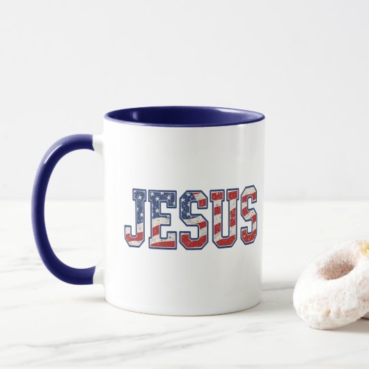 MUG JESUS - ÉTATS-UNIS (Avec donut)