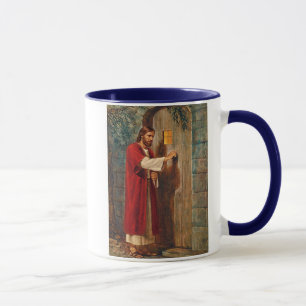 Mug Jésus frappe sur la porte