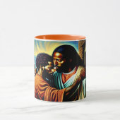 Mug Jésus guérit une cochonnerie aveugle (Centre)
