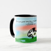 Mug jésus ici amour (Devant gauche)