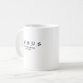 Mug Jésus - il sera là pour vous (Devant gauche)