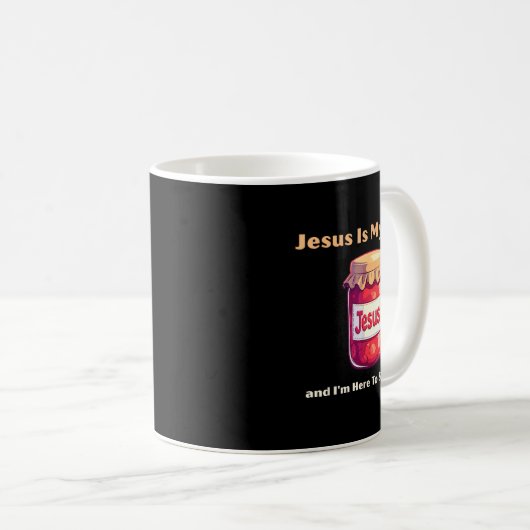Mug Jesus Is My Jam And I'm Here To Spread It Christia (Devant droit)