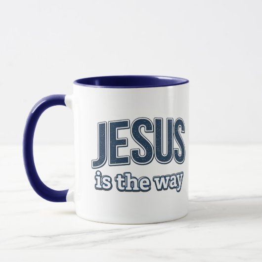 Mug JESUS is the way - Christian (Gauche)