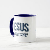 Mug JESUS is the way - Christian (Devant gauche)